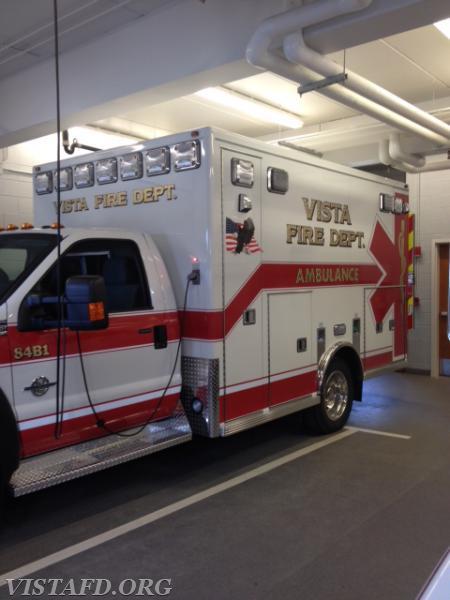 Ambulance 22 is a 2015 Ford F450 Super Duty Power Stroke diesel manufactured by Life Line Emergency Vehicles in Eastford, Connecticut - 1/20/15
